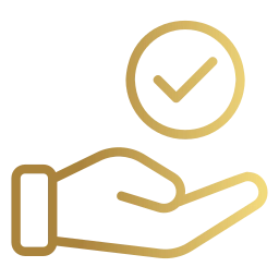 Mao estendida com simbolo de aprovacao destacando direitos civis e garantias previstas no direito civil.